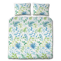 BETTWÄSCHE Seersucker 200/200 cm  - Blau, Design, Textil (200/200cm) - Florella