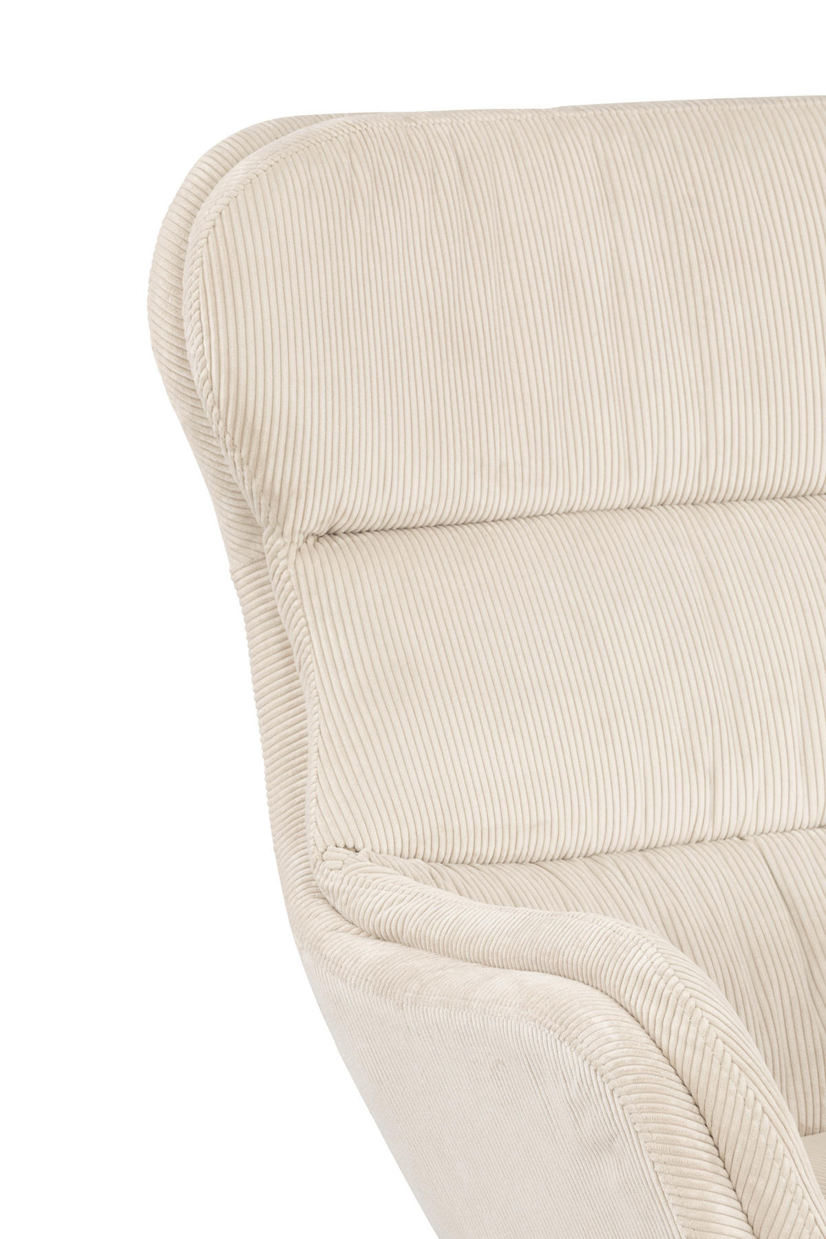 FOTEL SZETT - bézs/fekete, Modern, textil/fém (76/110/88,5cm) - Livetastic