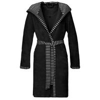 BADEMANTEL XS Damen  - Schwarz, Basics, Textil (XSnull) - Vossen