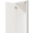 GARDEROBENSCHRANK  in 93/192,5/40 cm  - Schwarz/Weiß, Basics, Glas/Holzwerkstoff (93/192,5/40cm) - Carryhome