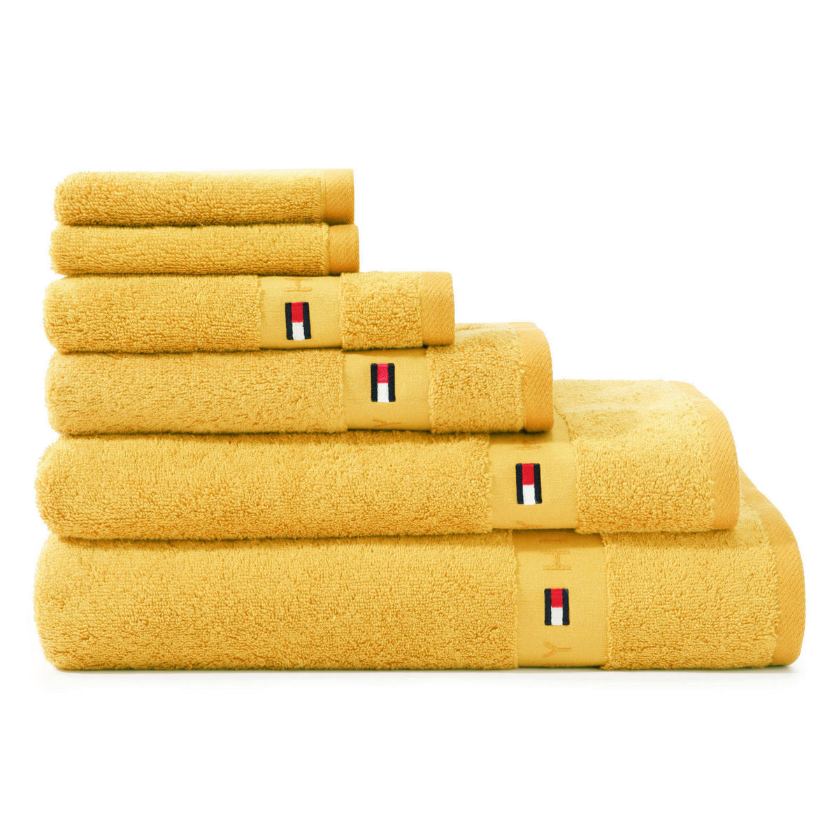 GÄSTETUCH Plain Goldfarben 40/60 cm  - Goldfarben, Basics, Textil (40/60cm) - Tommy Hilfiger
