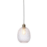 SVJETILJKA VISEĆA  18/27 cm       - prozirno, Trend, staklo (18/27cm) - It's about Romi