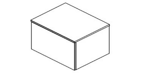 AUFSATZSCHRANK 50/35/40 cm - Schwarz/Graphitfarben, MODERN, Holzwerkstoff/Kunststoff (50/35/40cm) - Carryhome