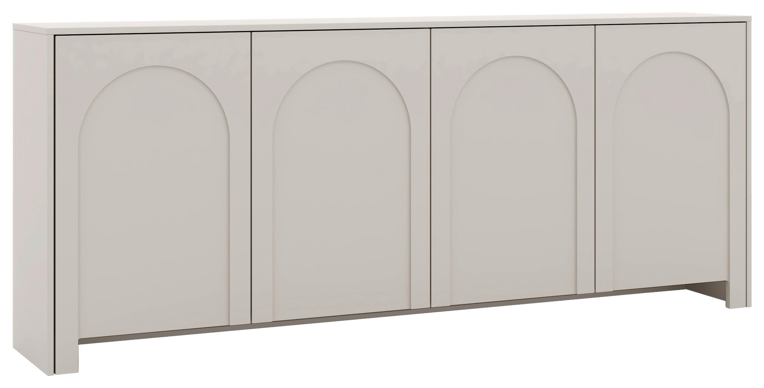 SIDEBOARD Arco  in 203,5/83/35 cm  - Kaschmir, Design, Holzwerkstoff (203,5/83/35cm) - Boxxx