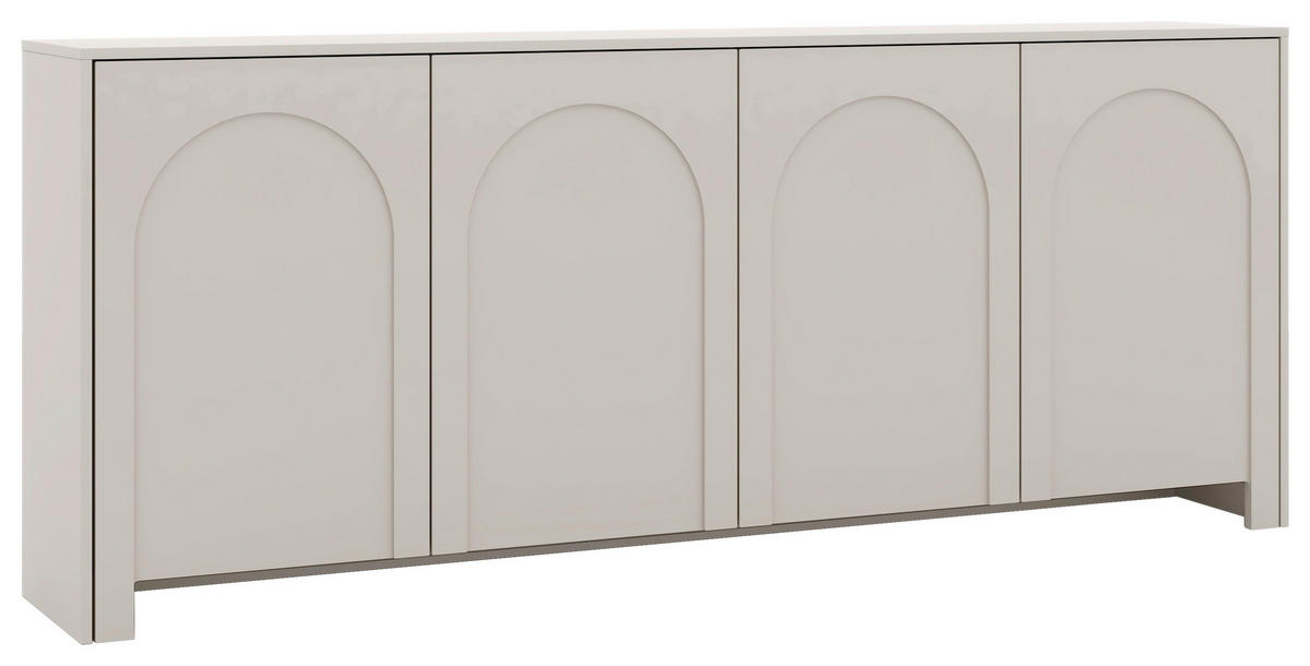 SIDEBOARD Arco  in 203,5/83/35 cm  - Kaschmir, Design, Holzwerkstoff (203,5/83/35cm) - Boxxx