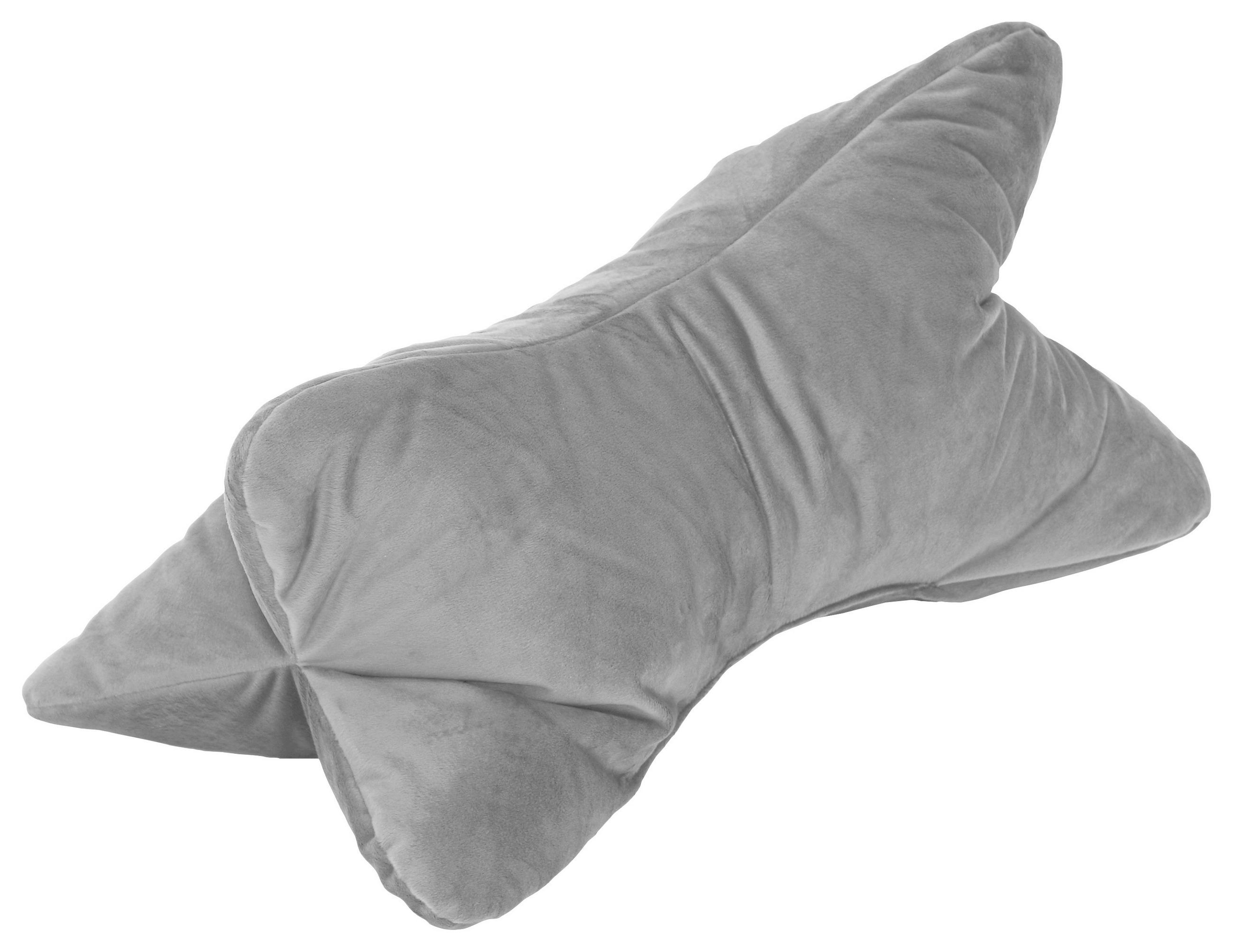 LESEKNOCHEN  24/42 cm  - Silberfarben, Textil (24/42cm) - Boxxx