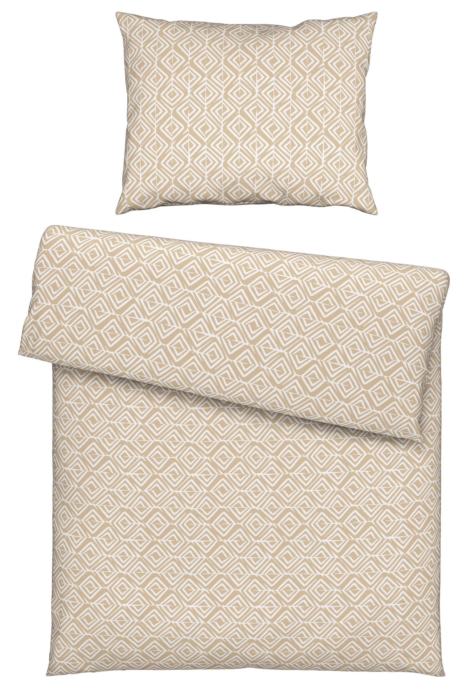 POSTELJINA CHRISI 140/200 cm kreton bež  - bež, Dizajnerski, tekstil (140/200cm) - Boxxx