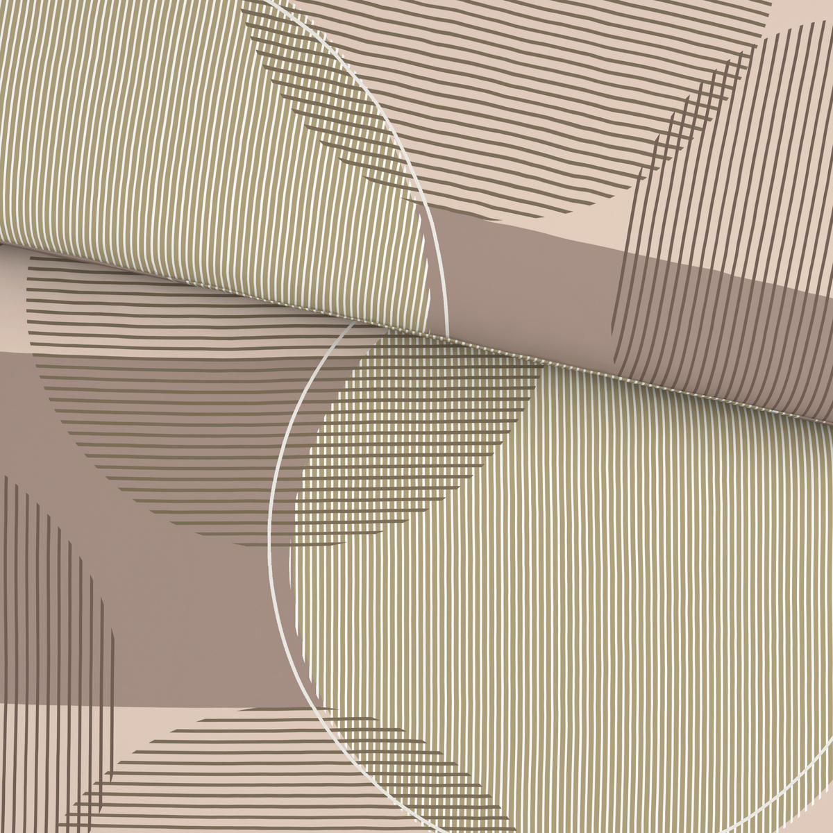BETTWÄSCHE 2-teilig Flanell 155/220 cm  - Creme, Textil (155/220cm) - Novel