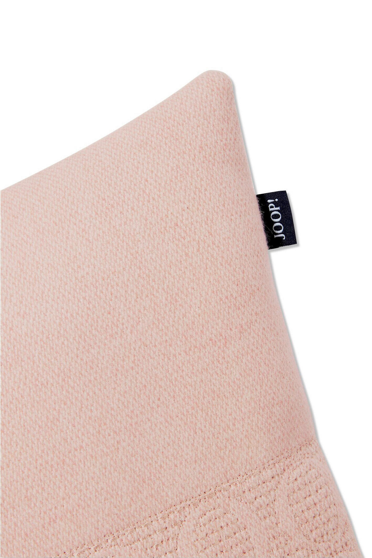 KISSENHÜLLE J! Signature Stripes rose 40/60 cm  - Hellrosa, Design, Textil (40/60cm) - Joop!