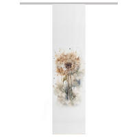 FLÄCHENVORHANG   blickdicht  60/245 cm   - Hellgrau/Naturfarben, Natur, Textil (60/245cm)