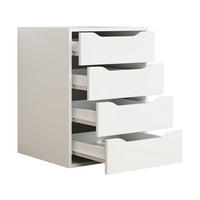 NACHTSCHRANK 46/61/42 cm  - Weiß, MODERN, Holzwerkstoff (46/61/42cm) - MID.YOU
