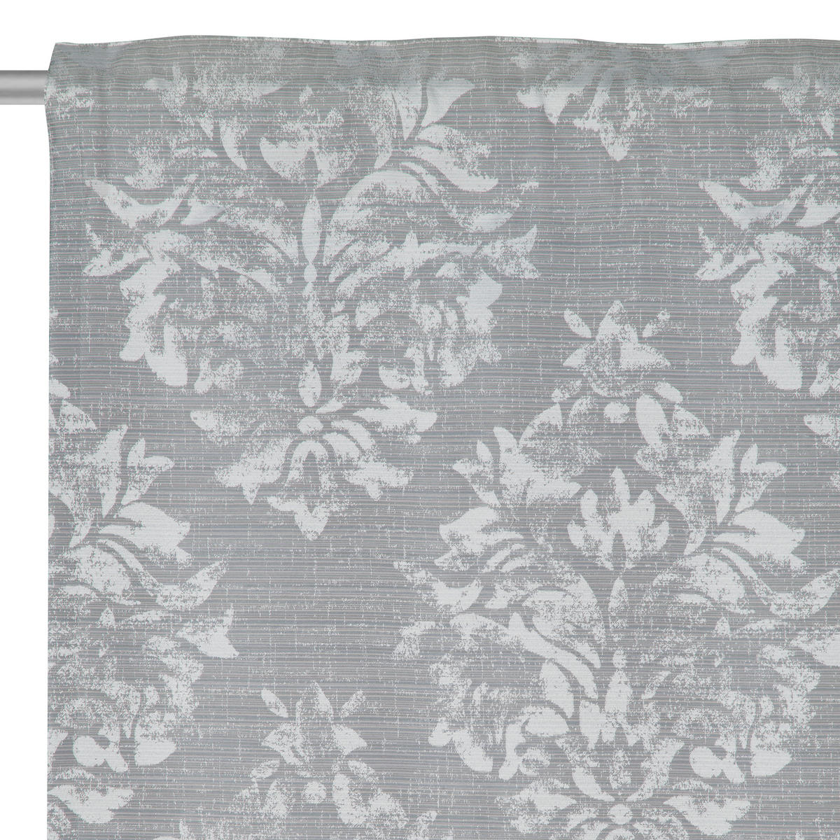 KÉSZFÜGGÖNY részben fényzáró  - szürke, Konventionell, textil (140/260cm) - Dieter Knoll