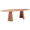 ESSTISCH oval Pink  - Pink, Design, Holzwerkstoff (220/115/76cm) - Musterring
