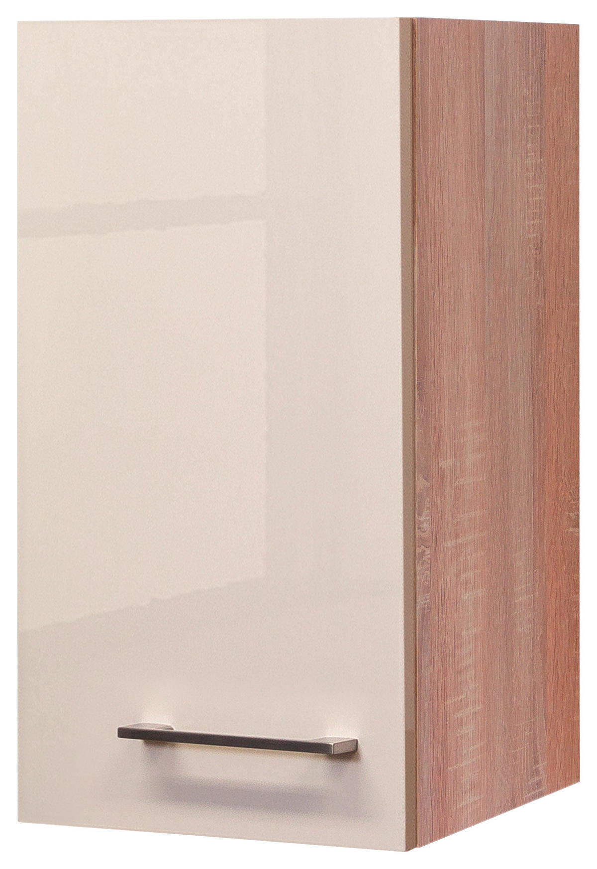 KÜCHENOBERSCHRANK 30/54,8/32 cm  in Sonoma Eiche, Kaschmir  - Kaschmir/Edelstahlfarben, MODERN, Holzwerkstoff/Metall (30/54,8/32cm) - FlexWell