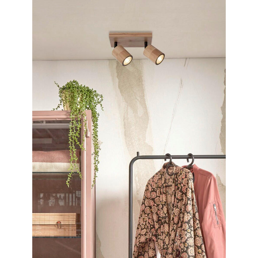 Thumbnail - Good & Mojo Deckenstrahler Good&Mojo,Natur, 12x13x22 cm, LED-Leuchtmittel austauschbar, Lampen & Leuchten, Innenbeleucht...