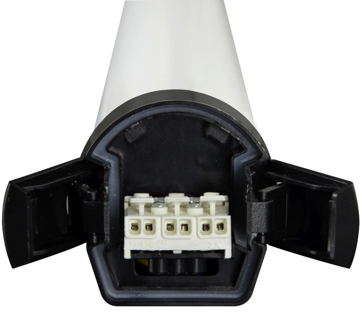 LED-DECKENLEUCHTE pro 62/6/6 cm   - Schwarz, Basics, Kunststoff (62/6/6cm)
