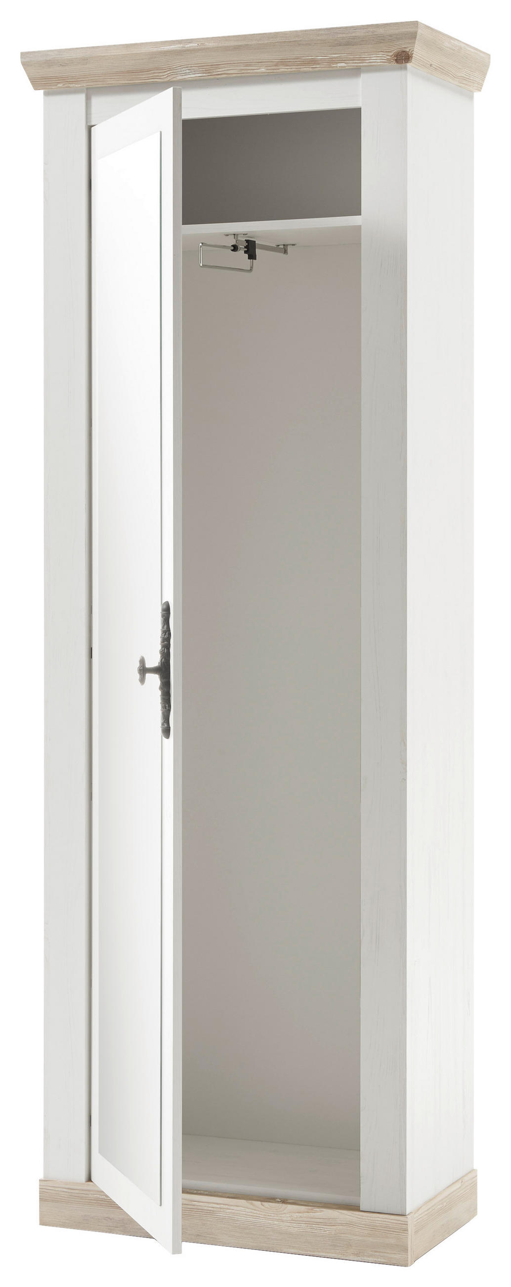 GARDEROBE  in 73/201/38 cm  - Hellbraun/Pinienfarben, Design, Holzwerkstoff (73/201/38cm) - MID.YOU