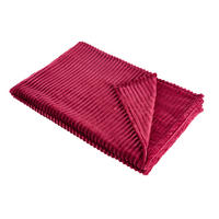 TANKA ODEJA 150/200 cm bordo  - bordo, Basics, tekstil (150/200cm) - Novel