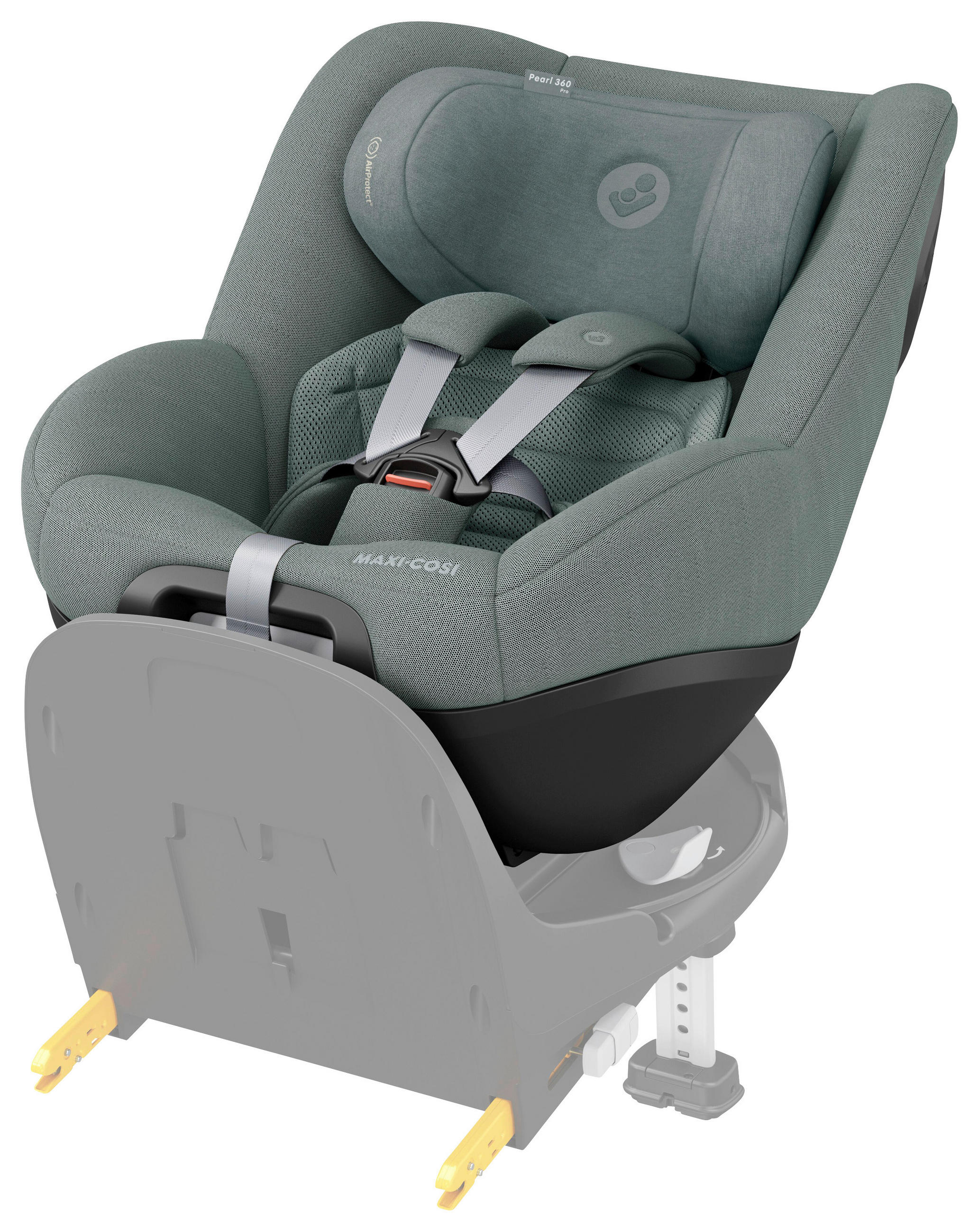 REBOARDER-KINDERSITZ Pearl 360 Pro  - Dunkelgrau, Basics, Kunststoff (46/58/61cm) - Maxi-Cosi