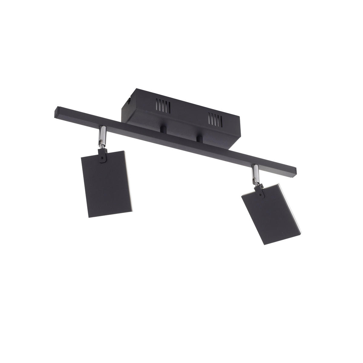 LED-STRAHLER PURE-MIRA 52,5/24/22,5 cm   - Schwarz, Design, Kunststoff/Metall (52,5/24/22,5cm) - Neuhaus PURE