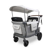BOLLERWAGEN L4 Series 4 Seater Wagon Grau 75/135/120 cm  - Grau, Basics, Metall (75/135/120cm) - WONDERFOLD