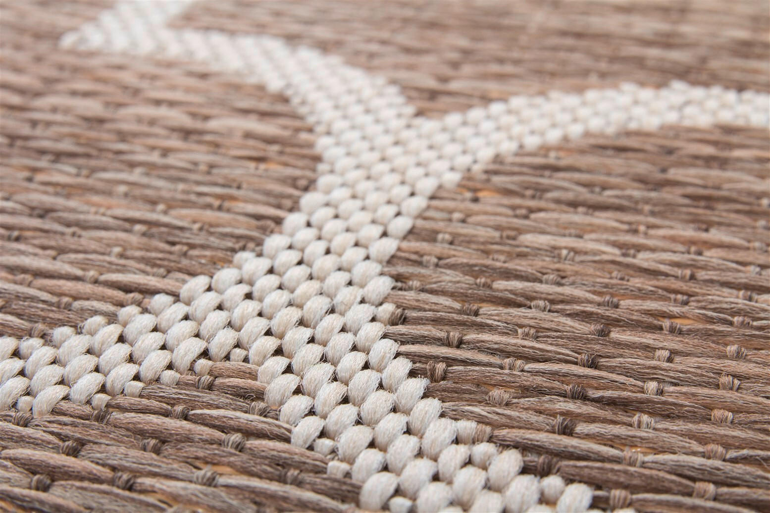 Thumbnail - Xxxl Flachwebeteppich Indonesia - Batu Beige, Beige, Textil, rechteckig, 120x170 cm, pflegeleicht, Teppiche & Böden, Tep...