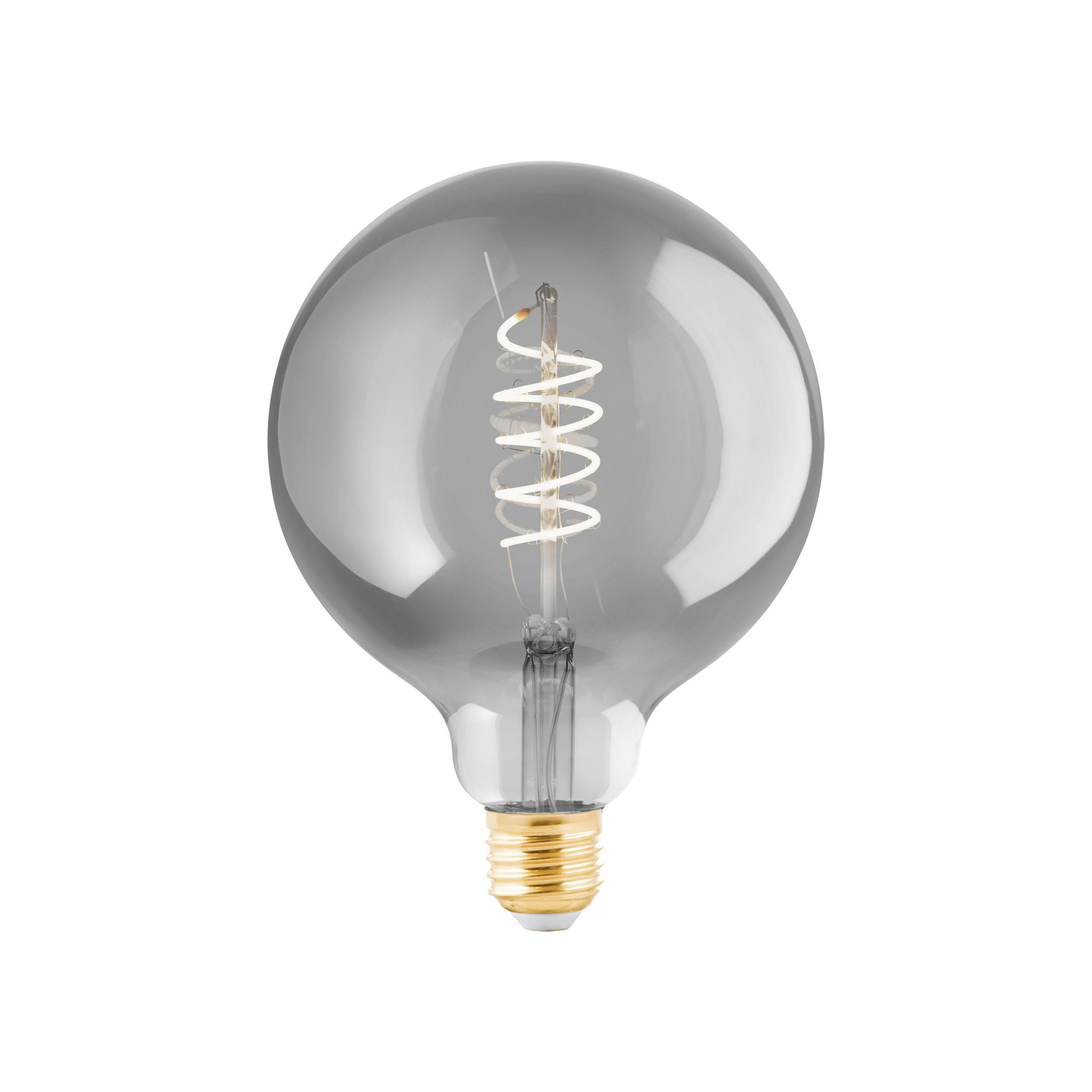 LED-LEUCHTMITTEL   E27 4 W 100 lm  - Schwarz, Basics, Glas (12,5/17,0cm) - Eglo