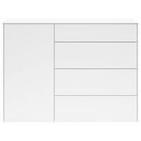 SIDEBOARD Riverside  in 131/97/42 cm  - Schwarz/Weiß, Design, Holzwerkstoff/Kunststoff (131/97/42cm) - SetOne by Musterring