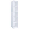 AKTENREGAL 35/183/37 cm  - Weiss, Modern, Holzwerkstoff (35/183/37cm) - MID.YOU