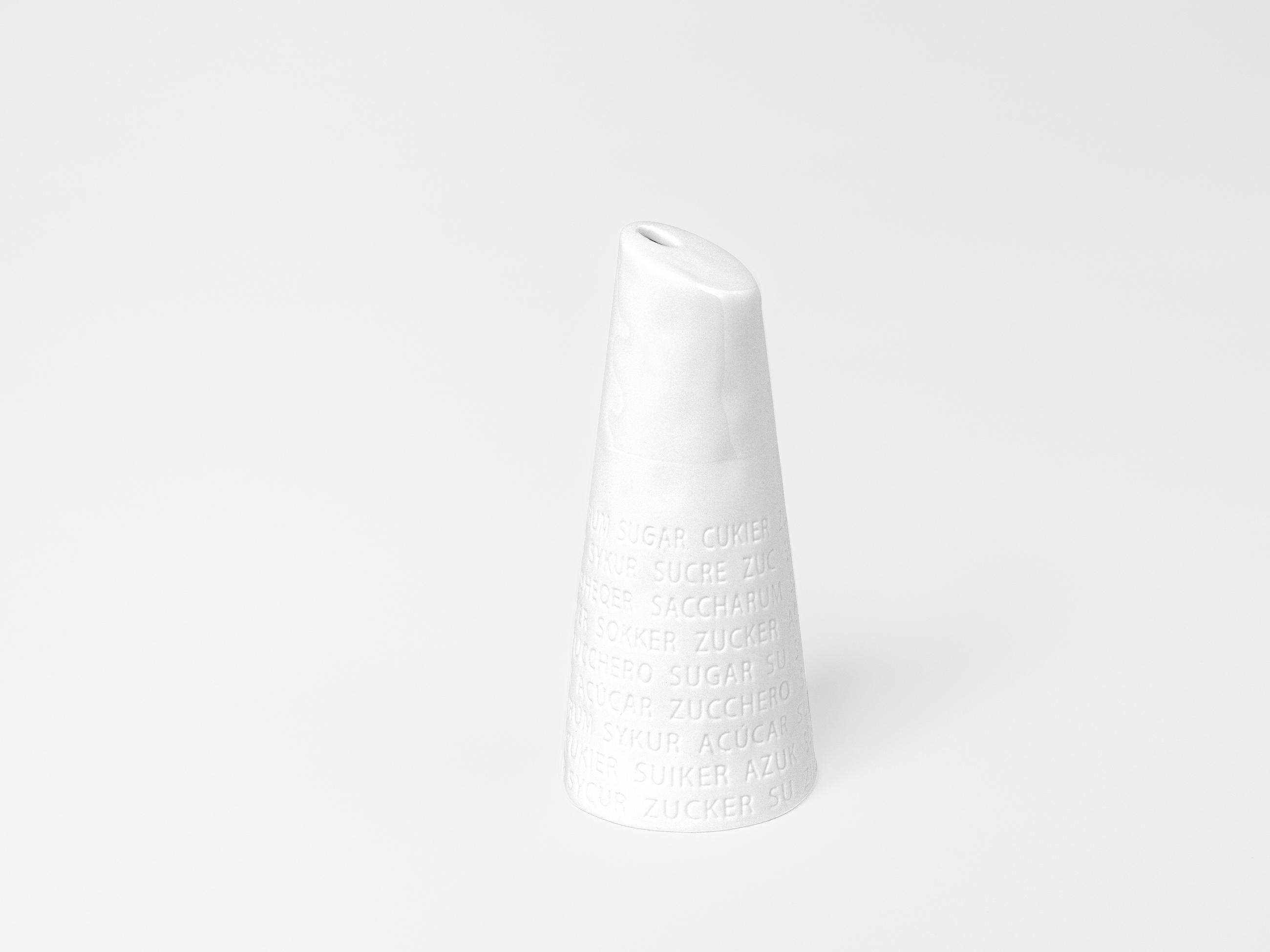 ZUCKERSTREUER - Weiss, Basics, Keramik (6,5/14cm) - Räder