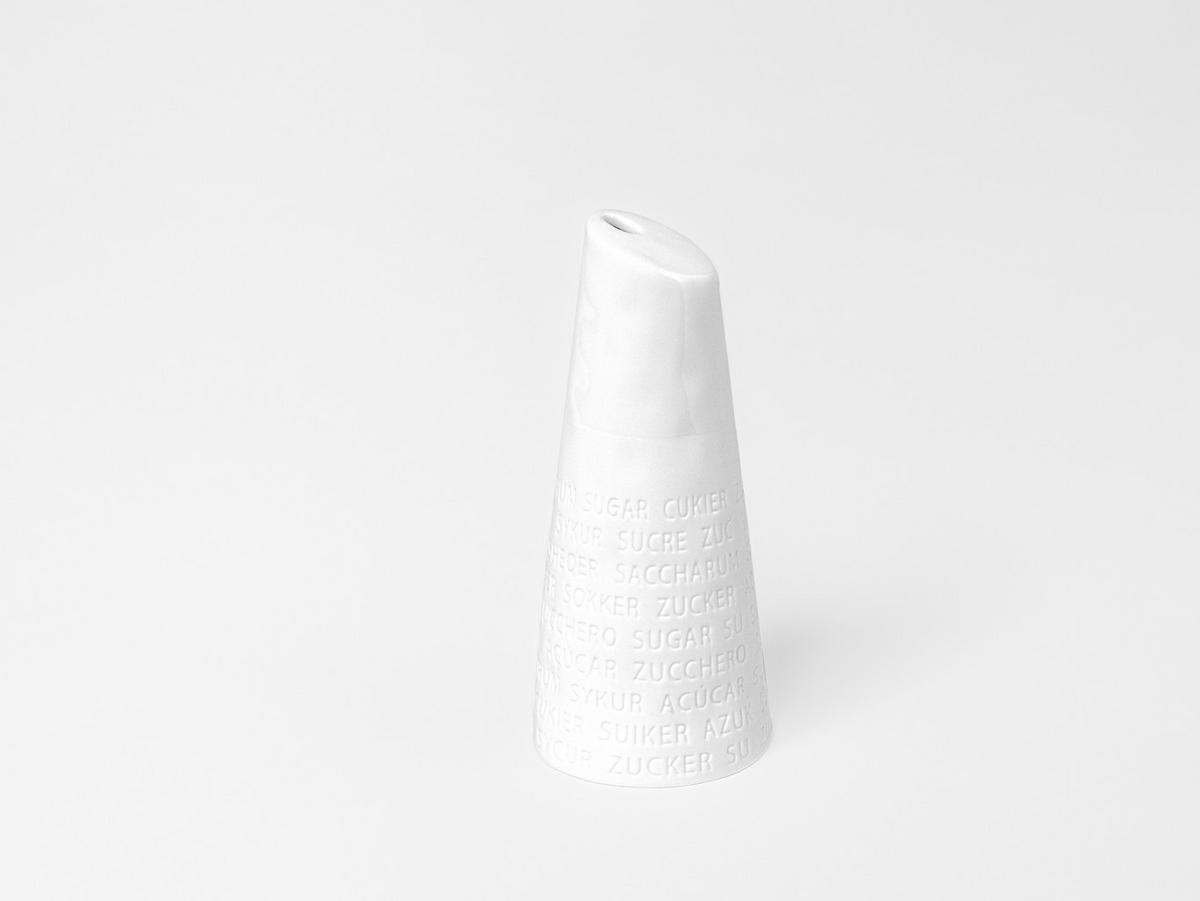ZUCKERSTREUER - Weiss, Basics, Keramik (6,5/14cm) - Räder