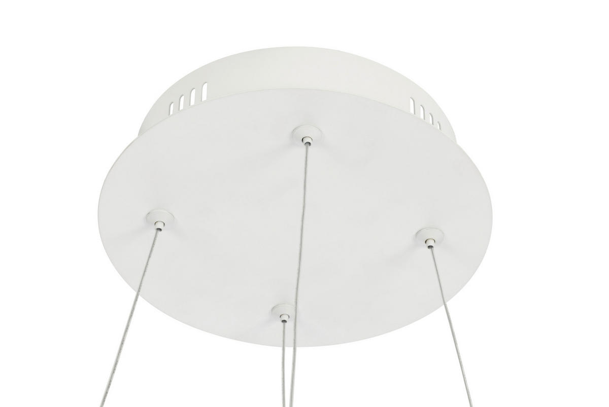 LED-HÄNGELEUCHTE 55/120 cm  - Weiß, Basics, Kunststoff/Metall (55/120cm) - Novel
