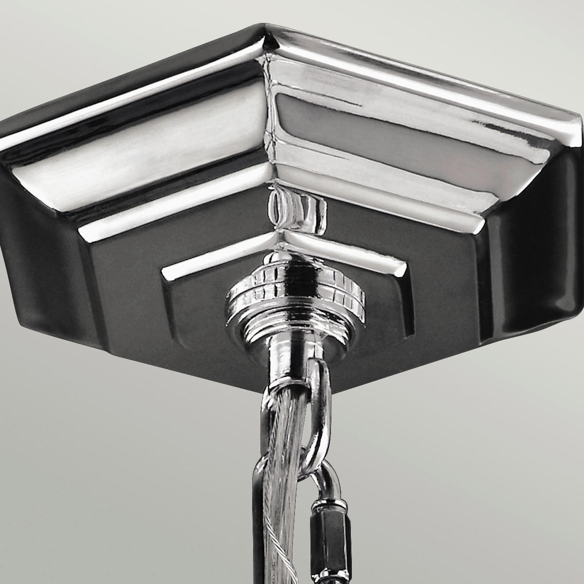 HÄNGELEUCHTE 28.6/50.8 cm    - Nickelfarben, Konventionell, Metall (28.6/50.8cm) - Elstead Lighting