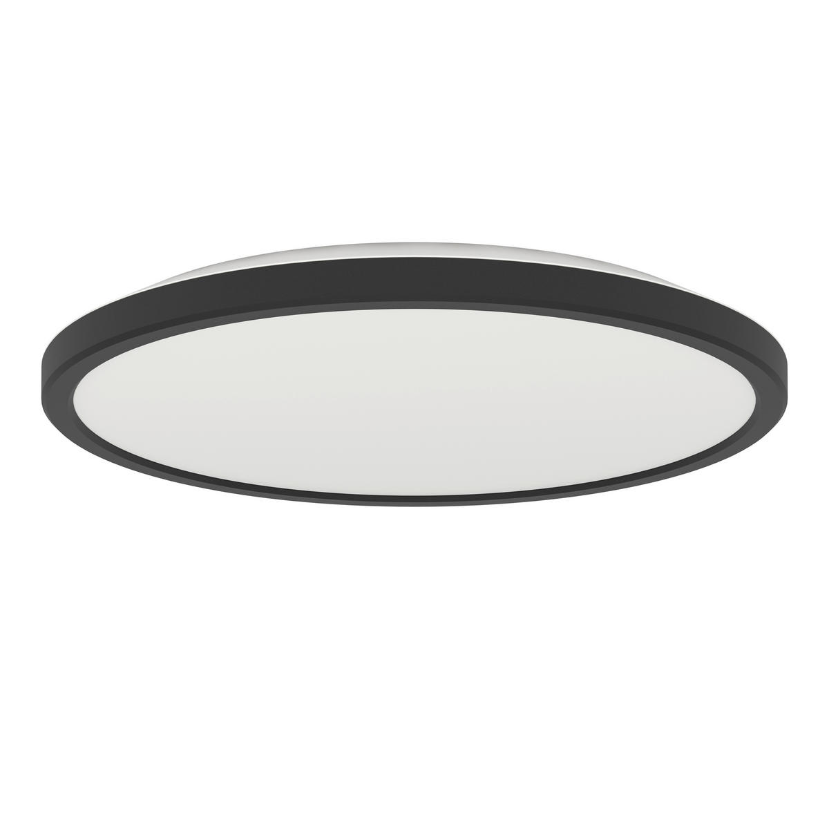 LED-DECKENLEUCHTE  30,0/3 cm    - Weiss/Schwarz, Lifestyle, Kunststoff (30,0/3cm) - Eglo