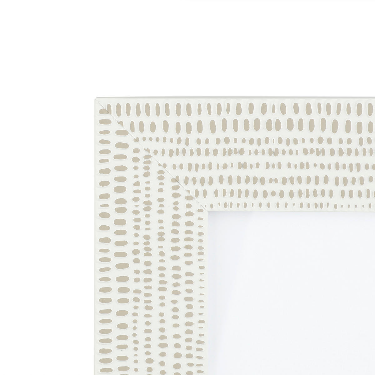 RAHMEN 27/1,5/32 cm  - Taupe/Creme, Trend, Glas/Kunststoff (27/1,5/32cm) - Eglo