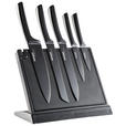 MESSERBLOCK  - Schwarz, Basics, Kunststoff/Metall (27/20/13,5cm) - Homeware Profession.