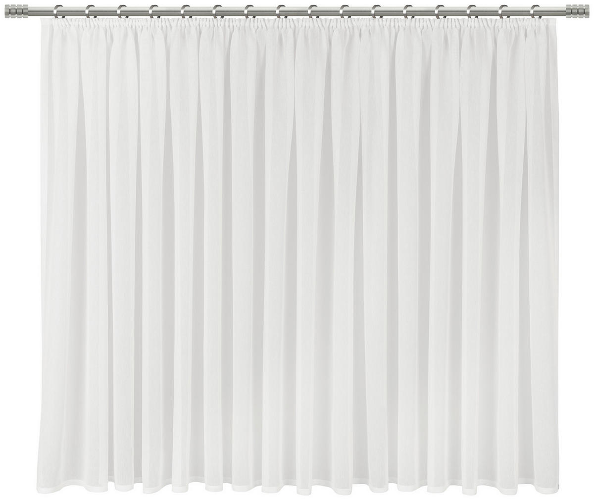FERTIGSTORE  halbtransparent   450/145 cm  - Creme, KONVENTIONELL, Textil (450/145cm) - Esposa