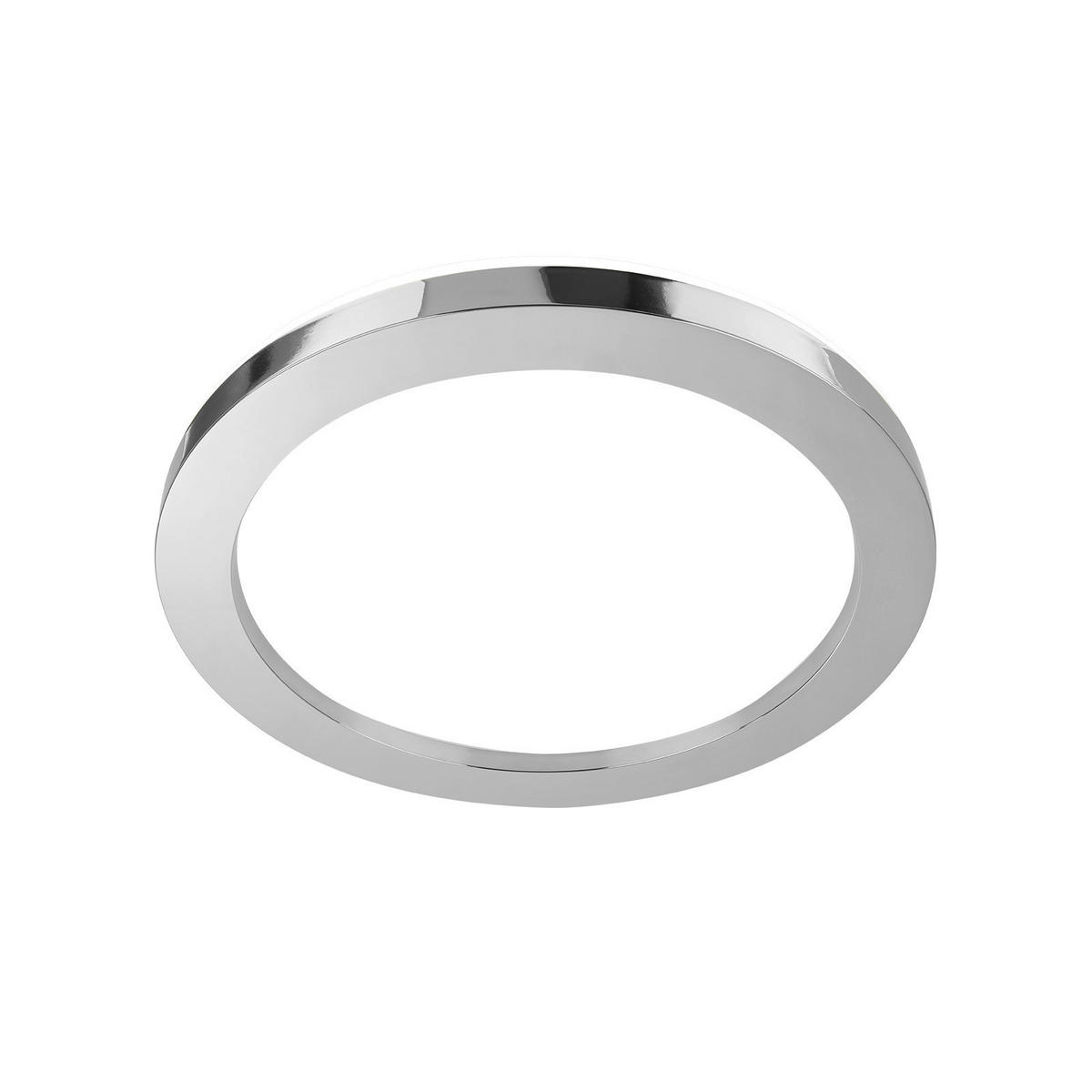 LED-BADEZIMMER-DECKENLEUCHTE - Chromfarben, Basics, Kunststoff/Metall (41/6cm)