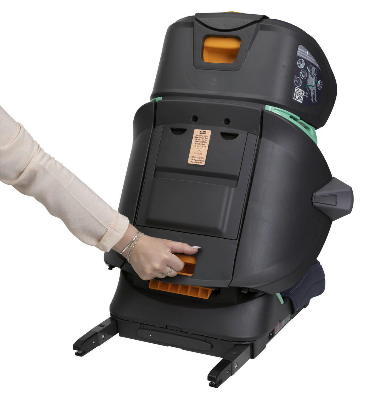 KINDERAUTOSITZ FOLD&GO I-SIZE   - Dunkelgrau, Basics (46/54/67/84/47cm) - Chicco