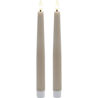 Lumânare Led 2,2/22 cm  - nisipiu, Lifestyle, plastic/parafină (2,2/22cm) - Ambia Home