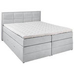 BOXSPRINGBETT 180/200 cm  in Greige  - Greige, KONVENTIONELL, Textil (180/200cm) - Carryhome