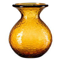 VASE Marokko 24,5 cm  - Bernsteinfarben, Trend, Glas (19/19/25cm) - Ritzenhoff Breker