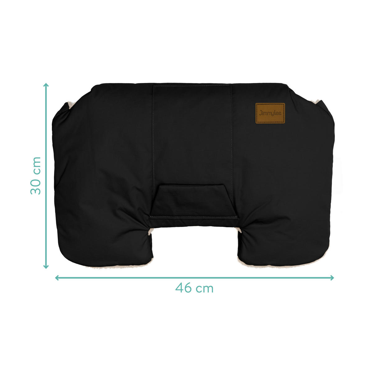 MUF    - crna, Basics, tekstil (30/46cm) - Jimmylee