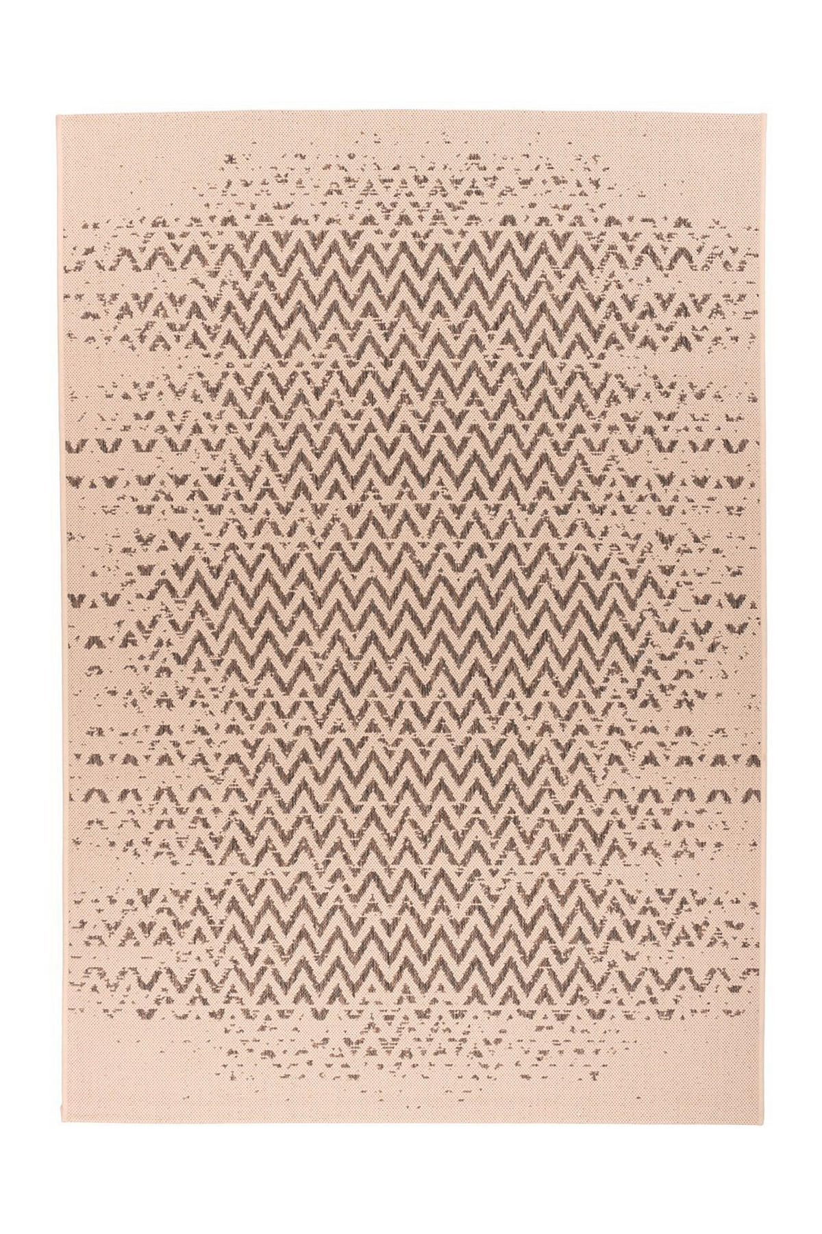 FLACHWEBETEPPICH 200/290 cm Splash 600 Creme / Braun Braun, Creme  - Creme/Braun, KONVENTIONELL, Textil (200/290cm)