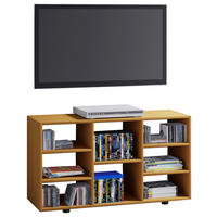 LOWBOARD 114/60/40 cm  - Buchefarben/Schwarz, Modern, Holzwerkstoff/Kunststoff (114/60/40cm) - MID.YOU
