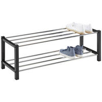 SKOHYLLA 80/27/28,5 cm  - kromfärg/svart, Klassisk, metall (80/27/28,5cm) - Based