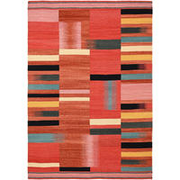 ORIENTTEPPICH 170/240 cm Valencia Blocks Rot  - Rot, KONVENTIONELL, Textil (170/240cm) - Cazaris