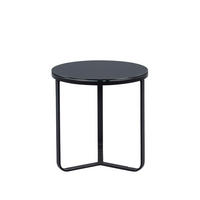 COUCHTISCH in Metall 50/50/50 cm  - Schwarz, Design, Glas/Metall (50/50/50cm) - Xora