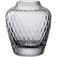 VASE GULIA  - Grau, Basics, Glas (10/11/10cm) - Leonardo