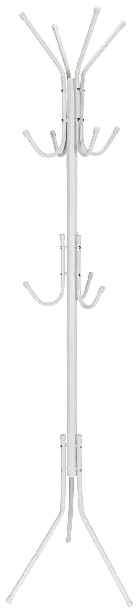 KLÄDSTÄLLNING i vit 44/180/44 cm   - vit, Modern, metall (44/180/44cm) - MID.YOU
